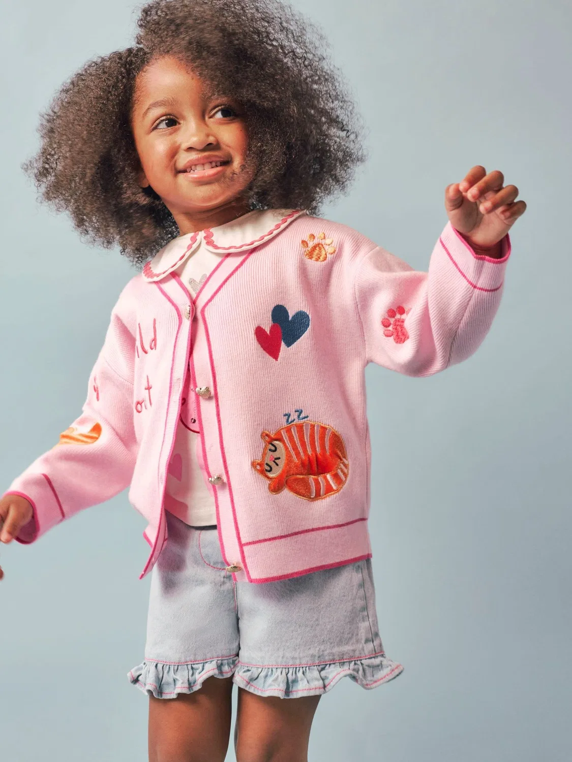 Кардиган Abbie Rosie River Island, розовый