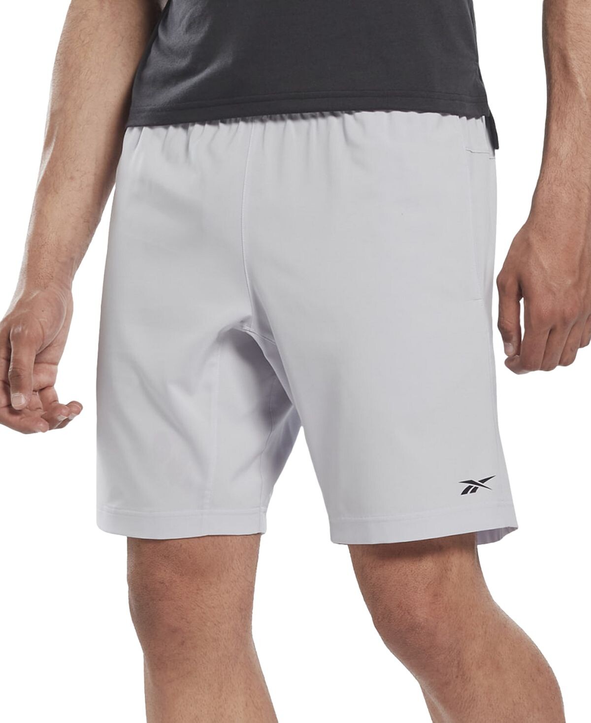 

Мужские шорты Reebok Regular Fit Moisture Wicking 9 Drawstring, серый