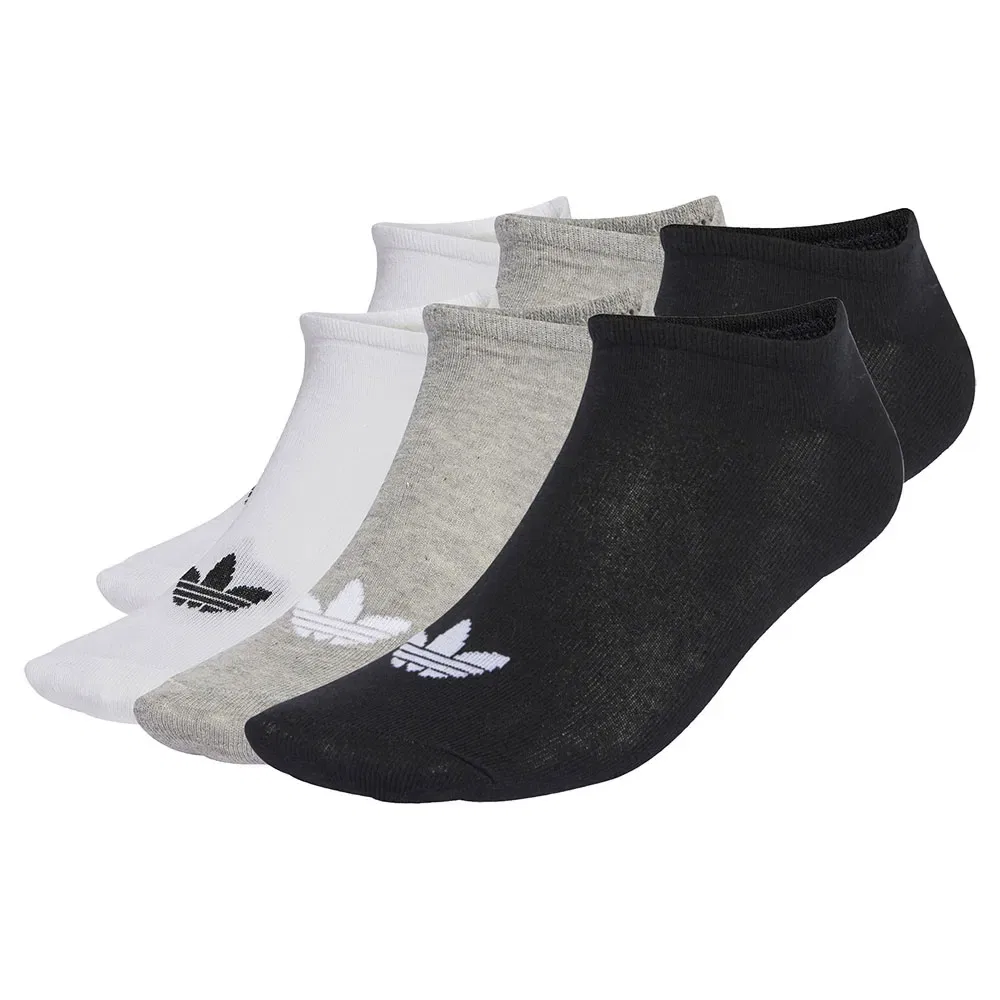Женские носки-невидимки с логотипом Trefoil Adidas Originals, Multicolor