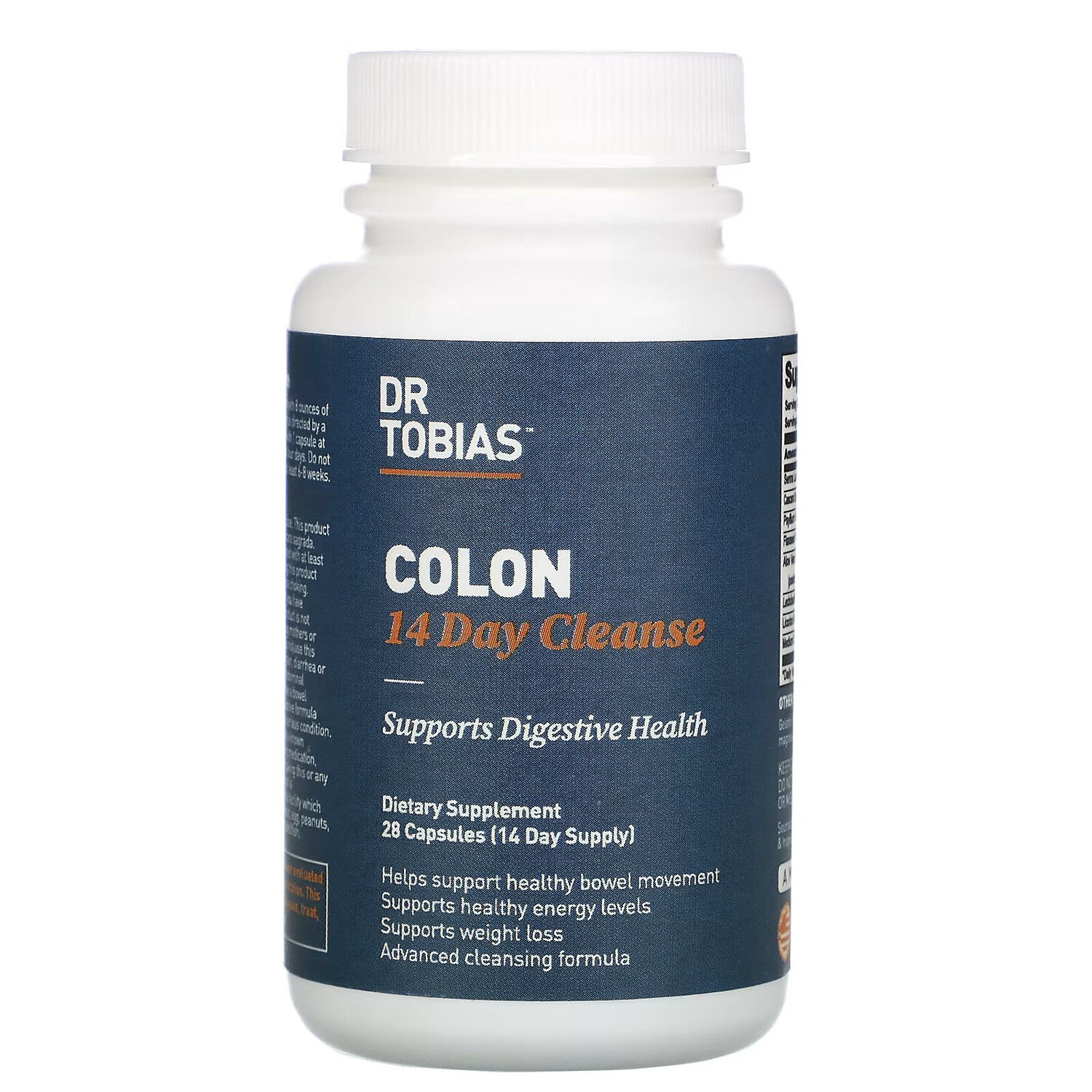 

Dr. Tobias, Colon 14 Day Cleanse, 28 капсул