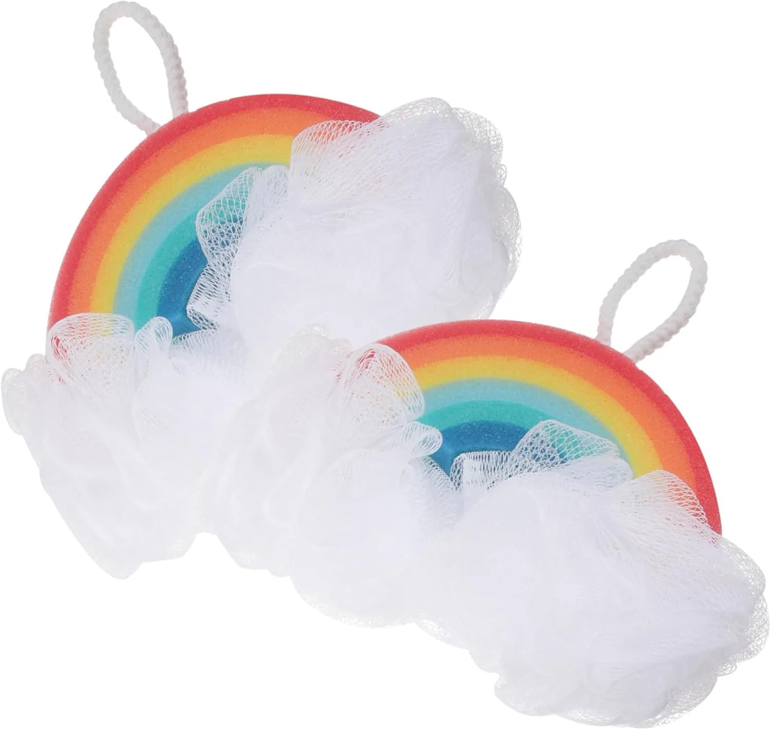 Детская мочалка для душа Regenbogen, Cabilock, 2 шт, 23x12x3.5 см, Multi