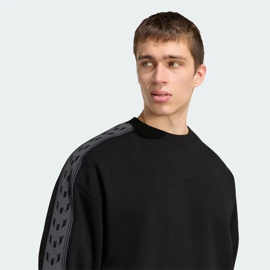 Толстовка ADIDAS PERFORMANCE 'Messi Originals' черного цвета — фото 3