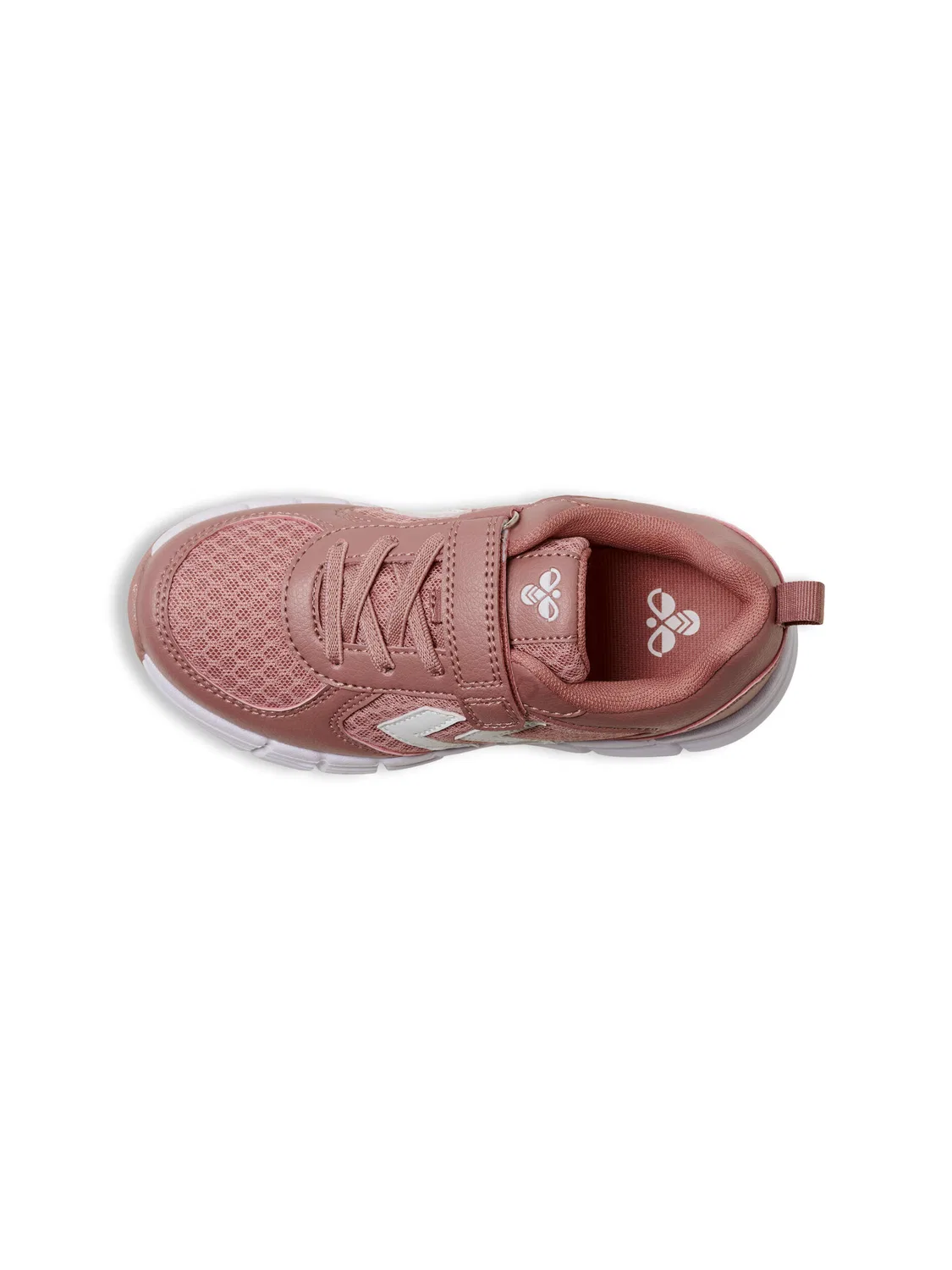 Детские кроссовки с липучкой Speed Jr Hummel, Altrosa Rosa — фото 4