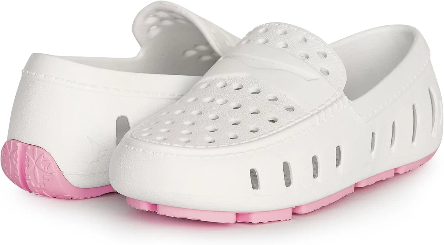 Детские туфли-лоферы Prodigy Driver Floafers, Bright White/Sweet Lilac