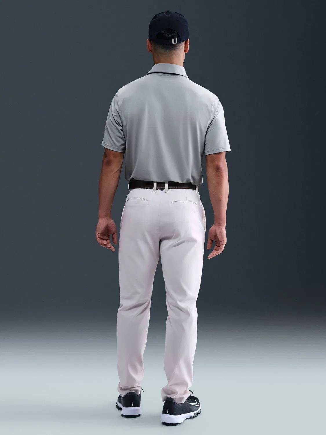Поло Nike Dri-FIT Velocity, Wolf Grey and Cream Natural — фото 3
