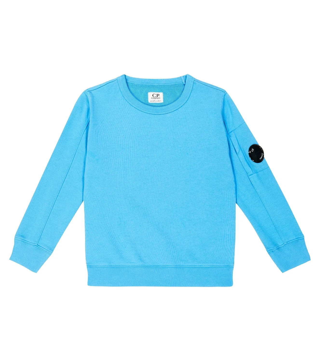 Толстовка из хлопка C.P. Company Kids, синий