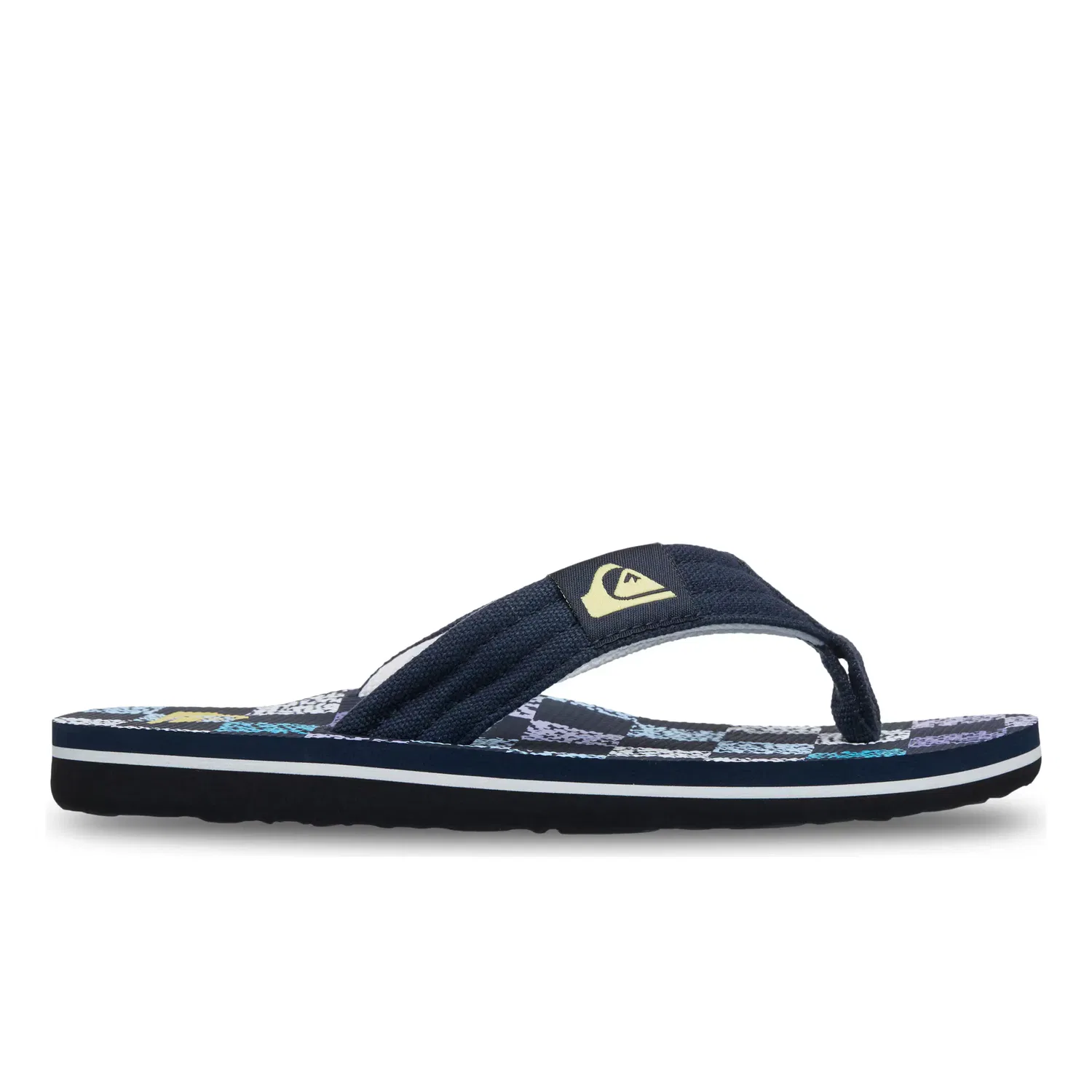 Детские шлепанцы для мальчиков с логотипом Molokai Layback Quiksilver, Azul / Blanco — фото 2