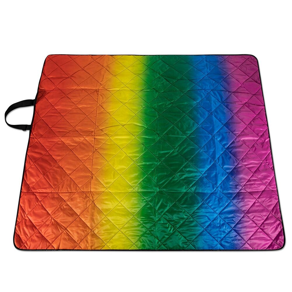 

Одеяло и сумка для пикника Oniva Vista Outdoor Rainbow для пикника, черный