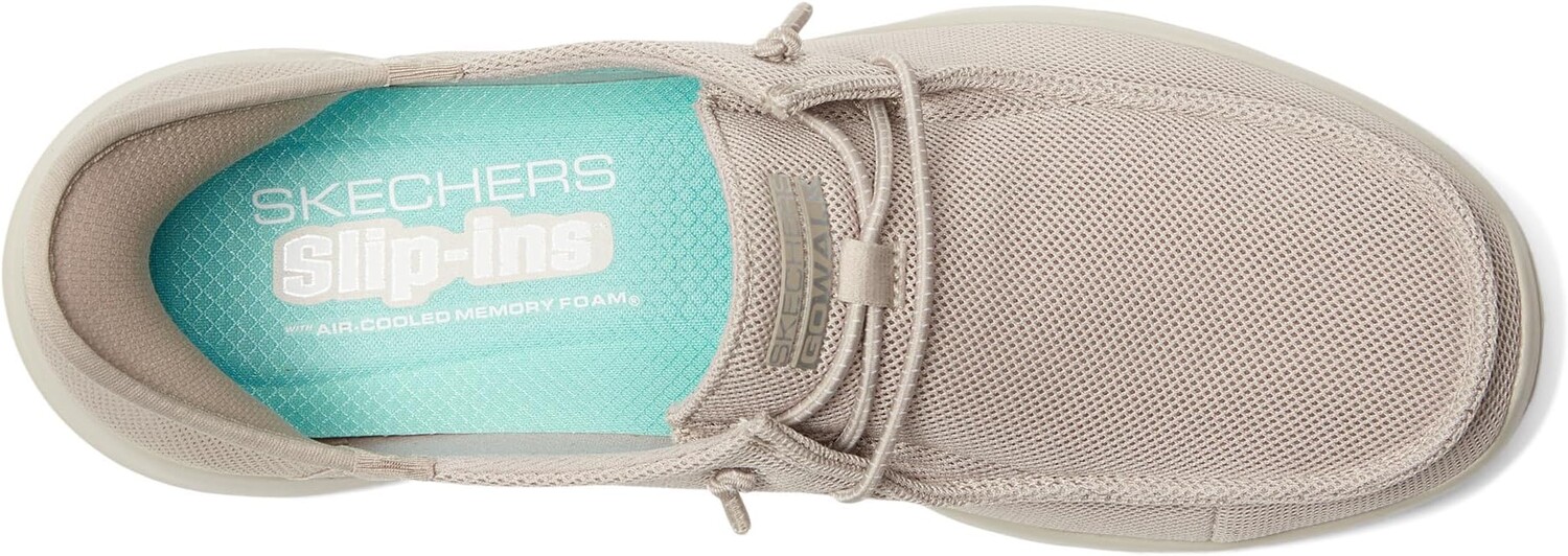 Кроссовки SKECHERS Performance Go Walk Joy Idalis Hands Free Slip-Ins, цвет Taupe — фото 2