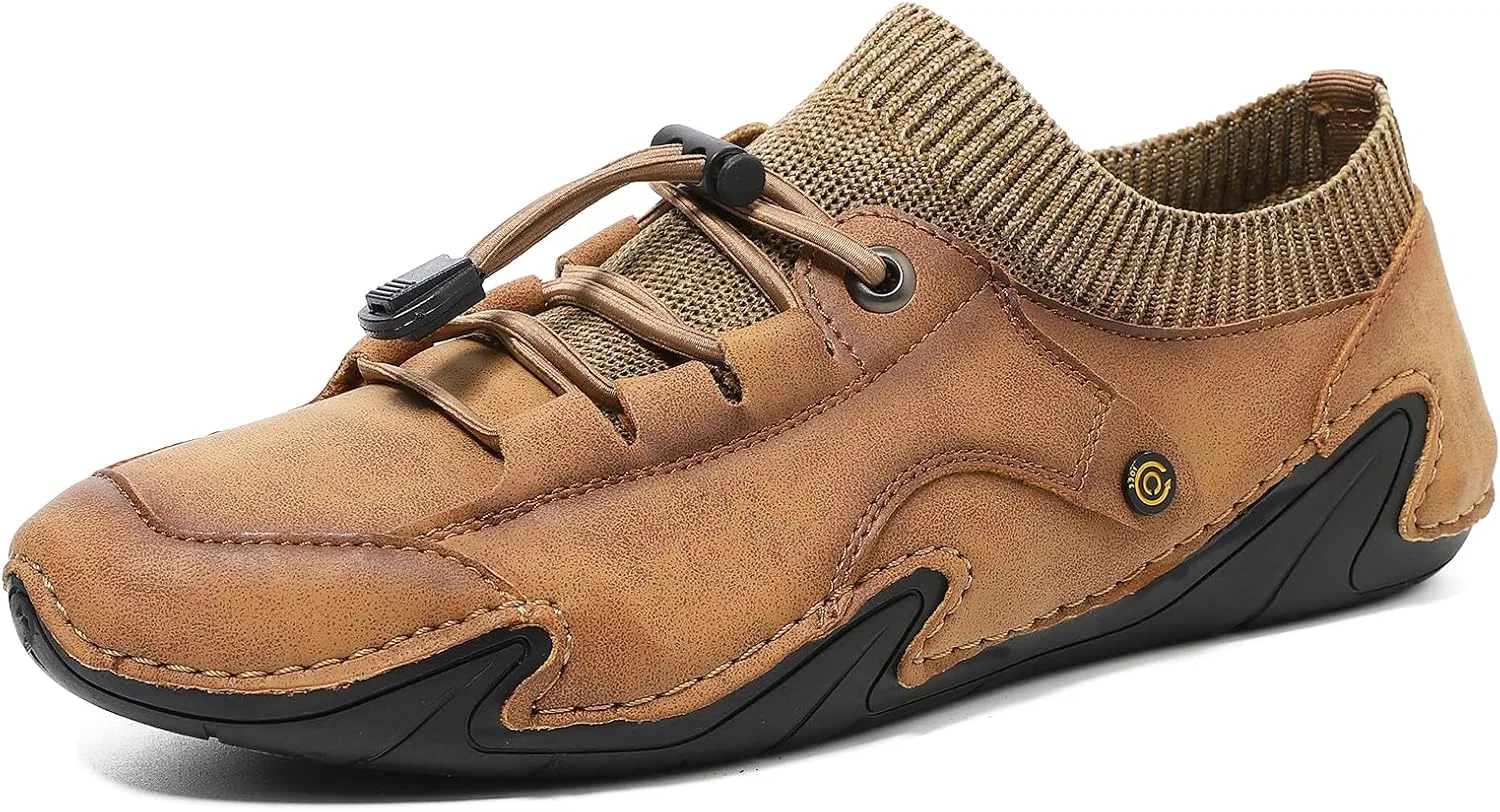 Мужские лоферы дышащие, Brown