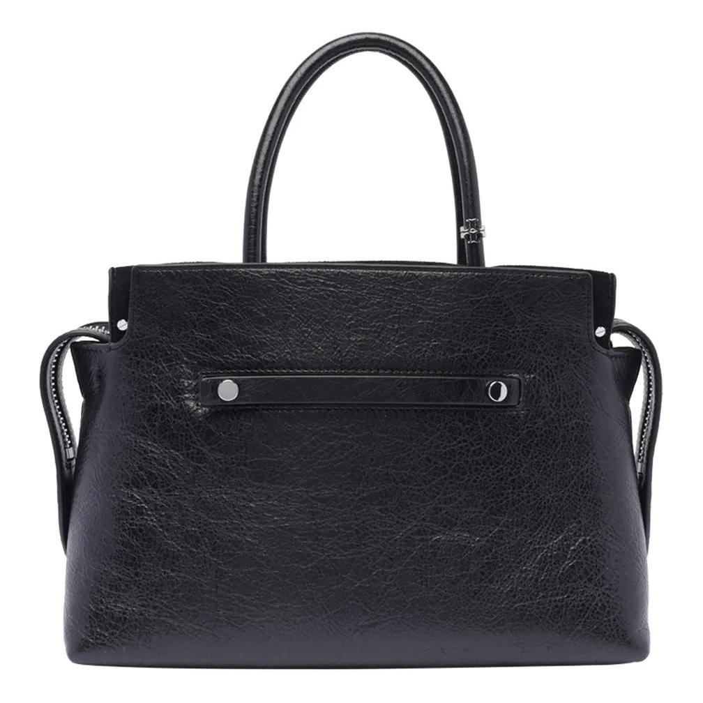 

Кожаная сумка через плечо MERCER среднего размера женская черная TORY BURCH