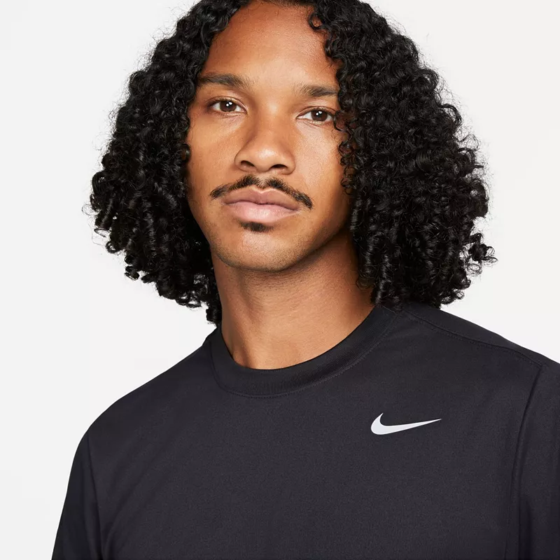 Мужская футболка для фитнеса Nike Dri-FIT Legend, черный — фото 3