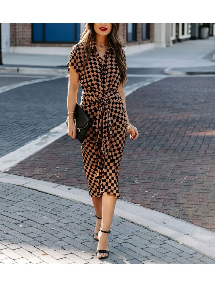 

Длинное платье Milan Kiss, коричневый