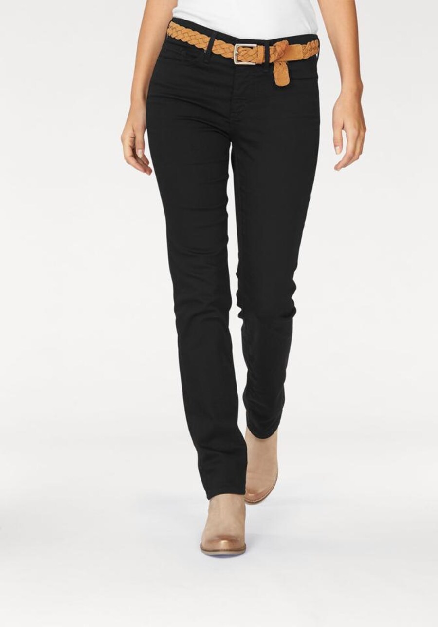 Джинсы LEVI'S  Slim fit Jeans, черный — фото 2
