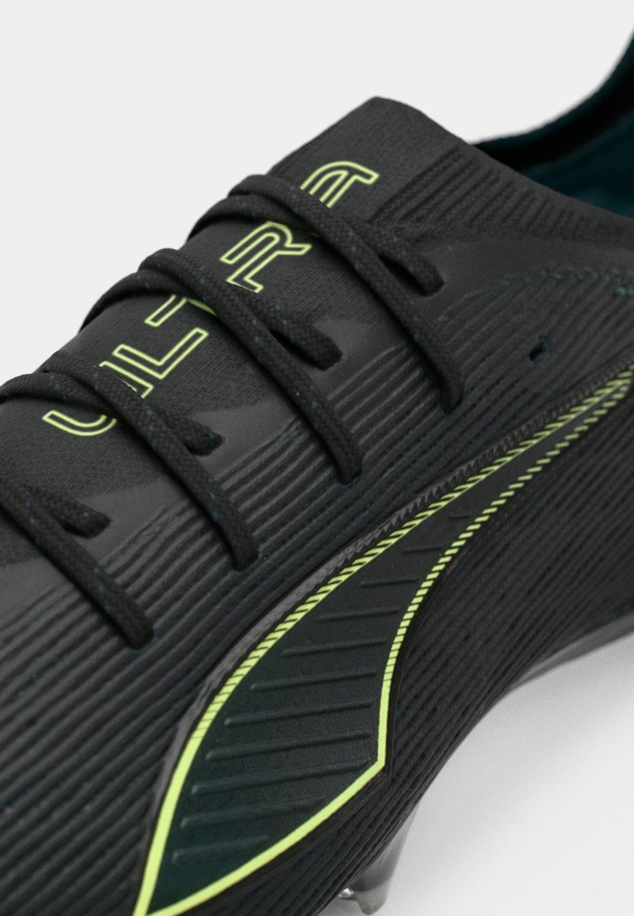 Кроссовки Puma ULTRA 6 ULTIMATE MXSG, Black/Fizzy Light/Green Terrain/Black — фото 3