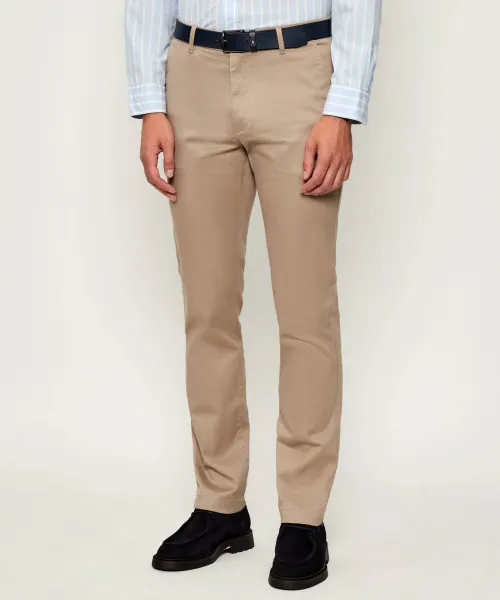 

Брюки чинос Slim fit Calvin Klein, бежевый