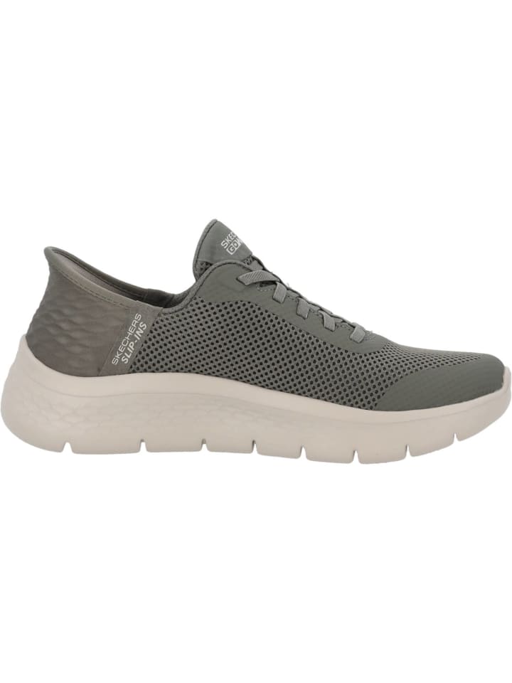 Низкие кроссовки Skechers, оливковый — фото 3