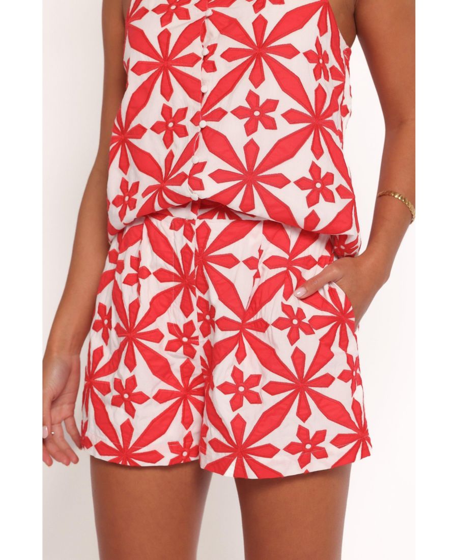 

Женские шорты Allura Petal and Pup, Red