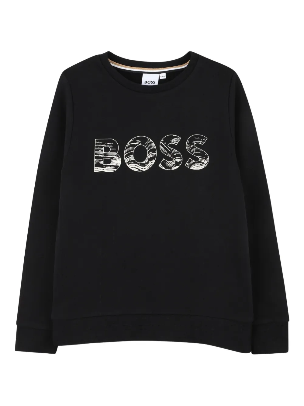 

Футболка с логотипом BOSS Kidswear, черный