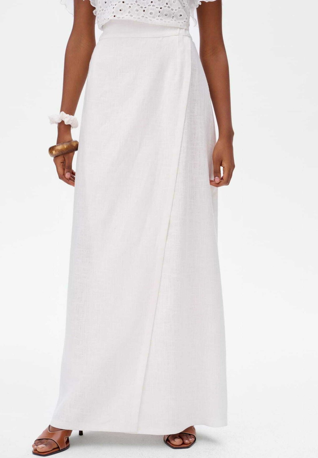 

Юбка макси KORCULA - Wrap skirt blue shadow, белый