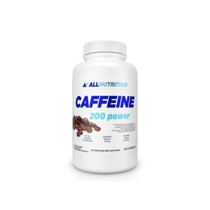 

Allnutrition Caffeine 200 мг Power 100 капсул Focus Кофе перед тренировкой Кофеин