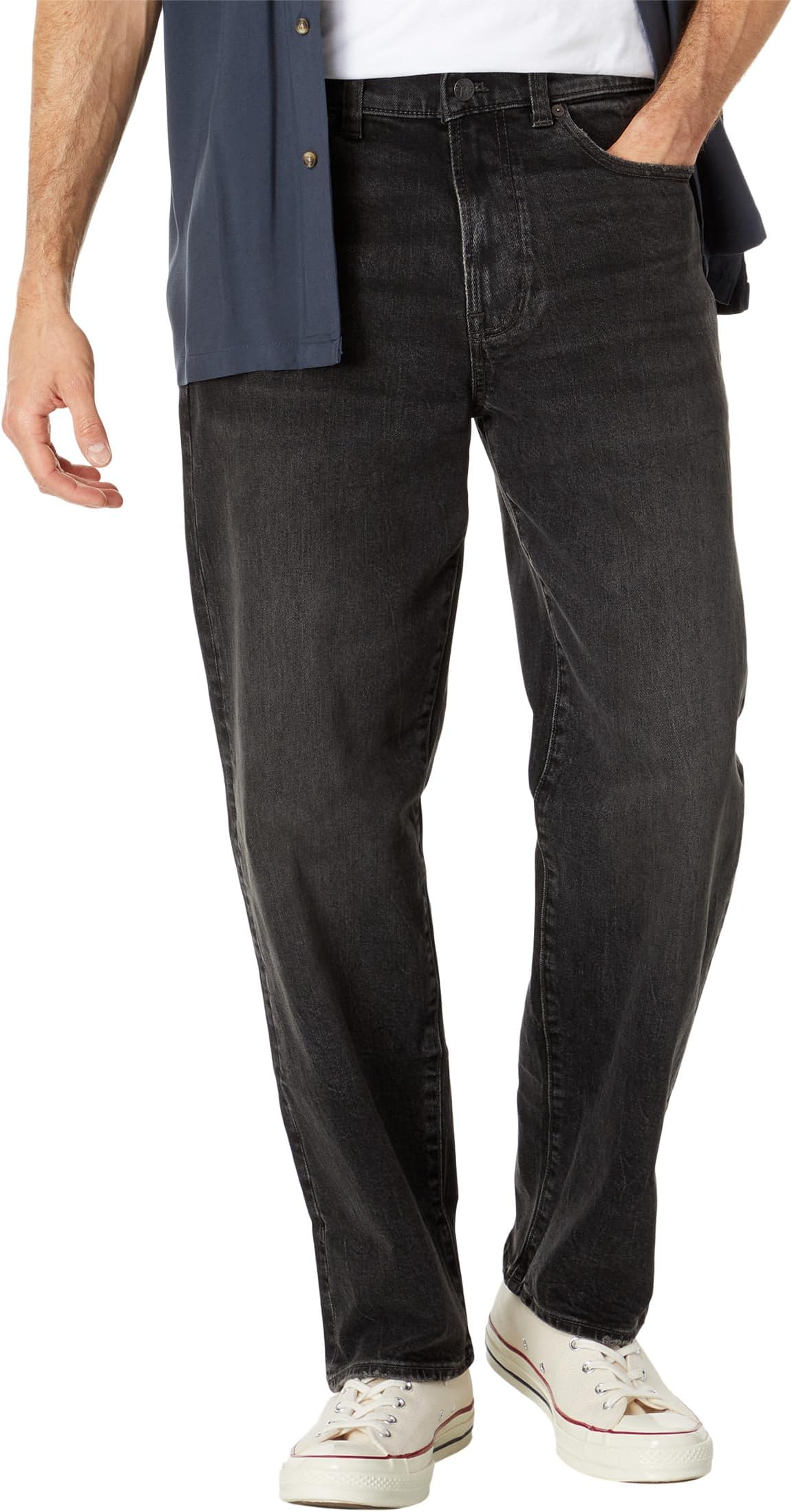

Брюки Madewell Baggy Straight in Munson Wash, цвет Munson