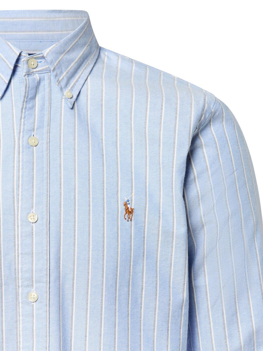 Рубашка Slim Fit на пуговицах Polo Ralph Lauren, Light blue — фото 3