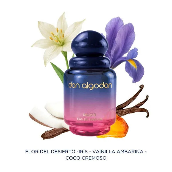 Туалетная вода для женщин DON ALGODON Estuche Don Algodón Mujer 1 шт — фото 2