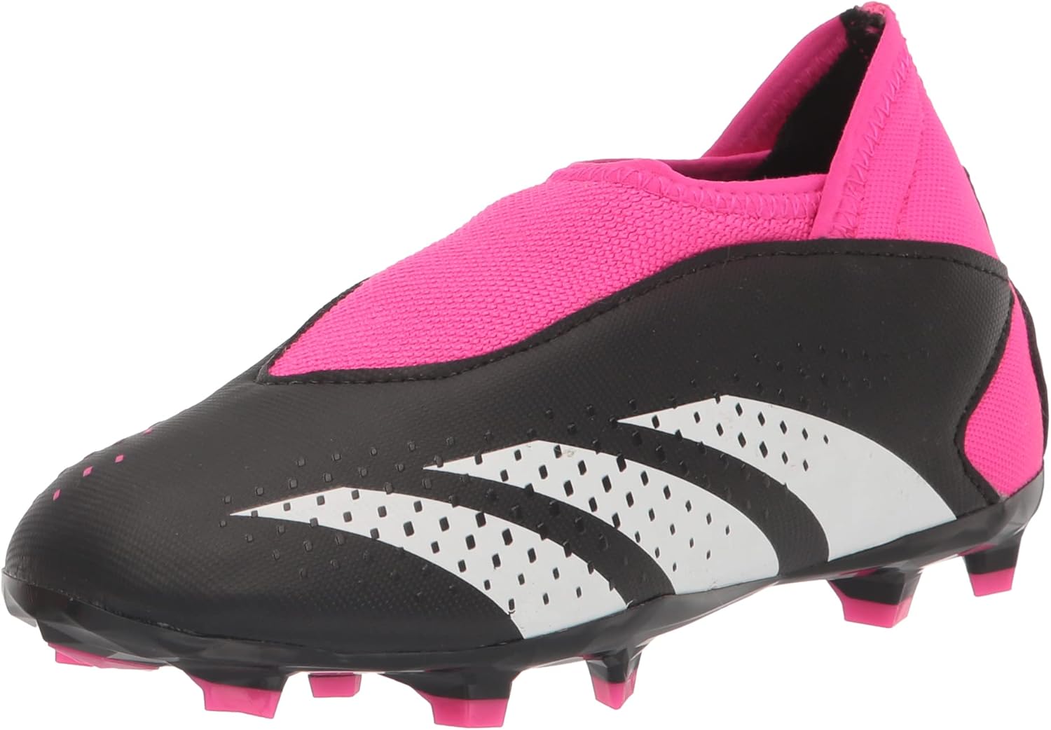 

Детские кроссовки Adidas Accuracy.3 Predator без шнурков для твердого грунта (унисекс), белый/черный