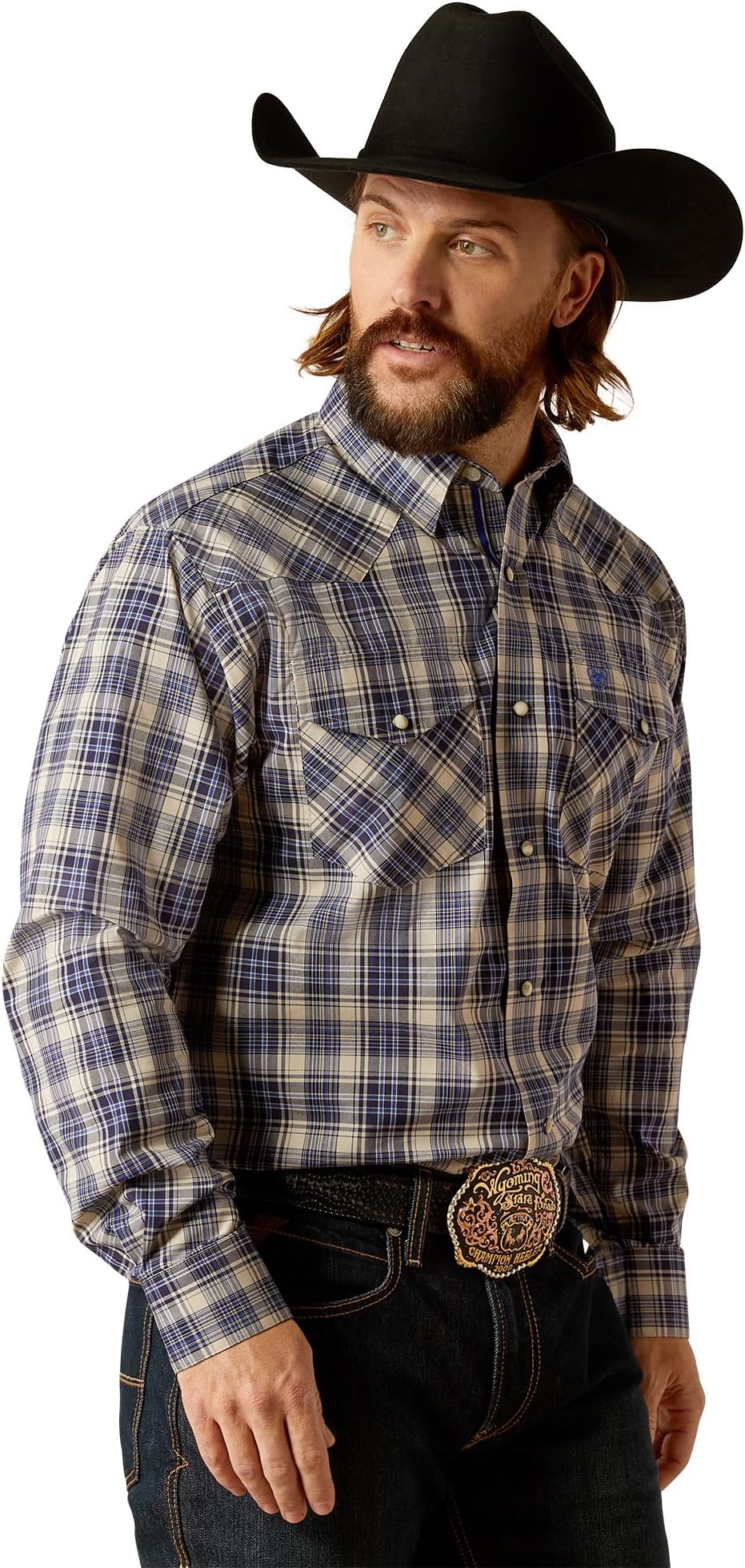 

Рубашка Ariat Pro Series Sandy Classic Fit Shirt, цвет Navy Blue