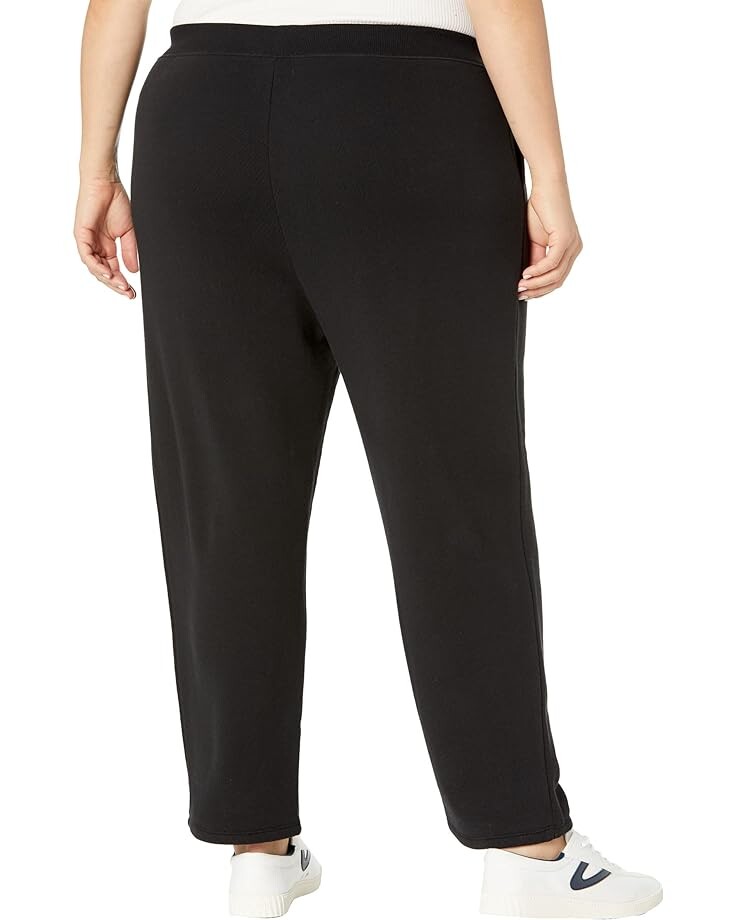 

Брюки Madewell Plus MWL Airyterry Stitched-Pocket Tapered Sweatpants, реальный черный
