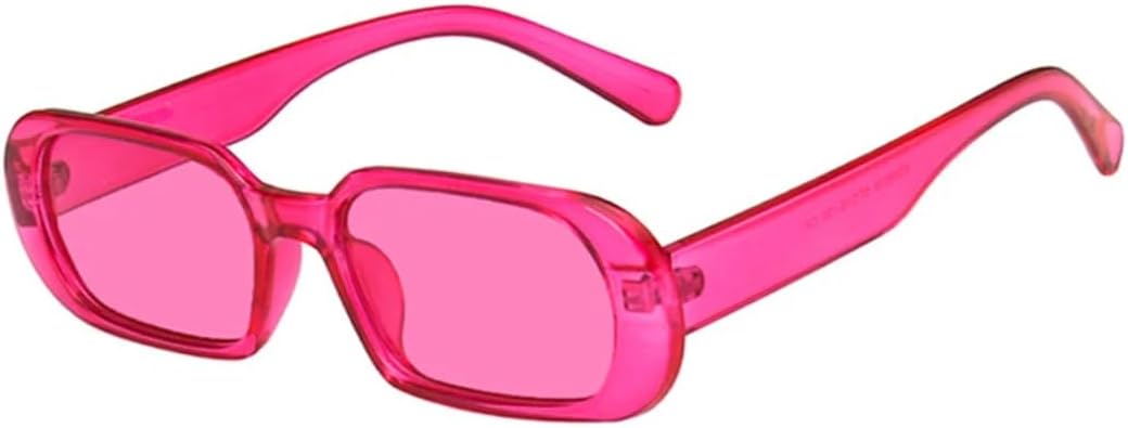 

Солнцезащитные очки с защитой от УФ-излучения UV400 | Маленькие овальные цветные линзы | Яркие линзы для занятий спортом на открытом воздухе и вождения DSVIGF, Rose Rose