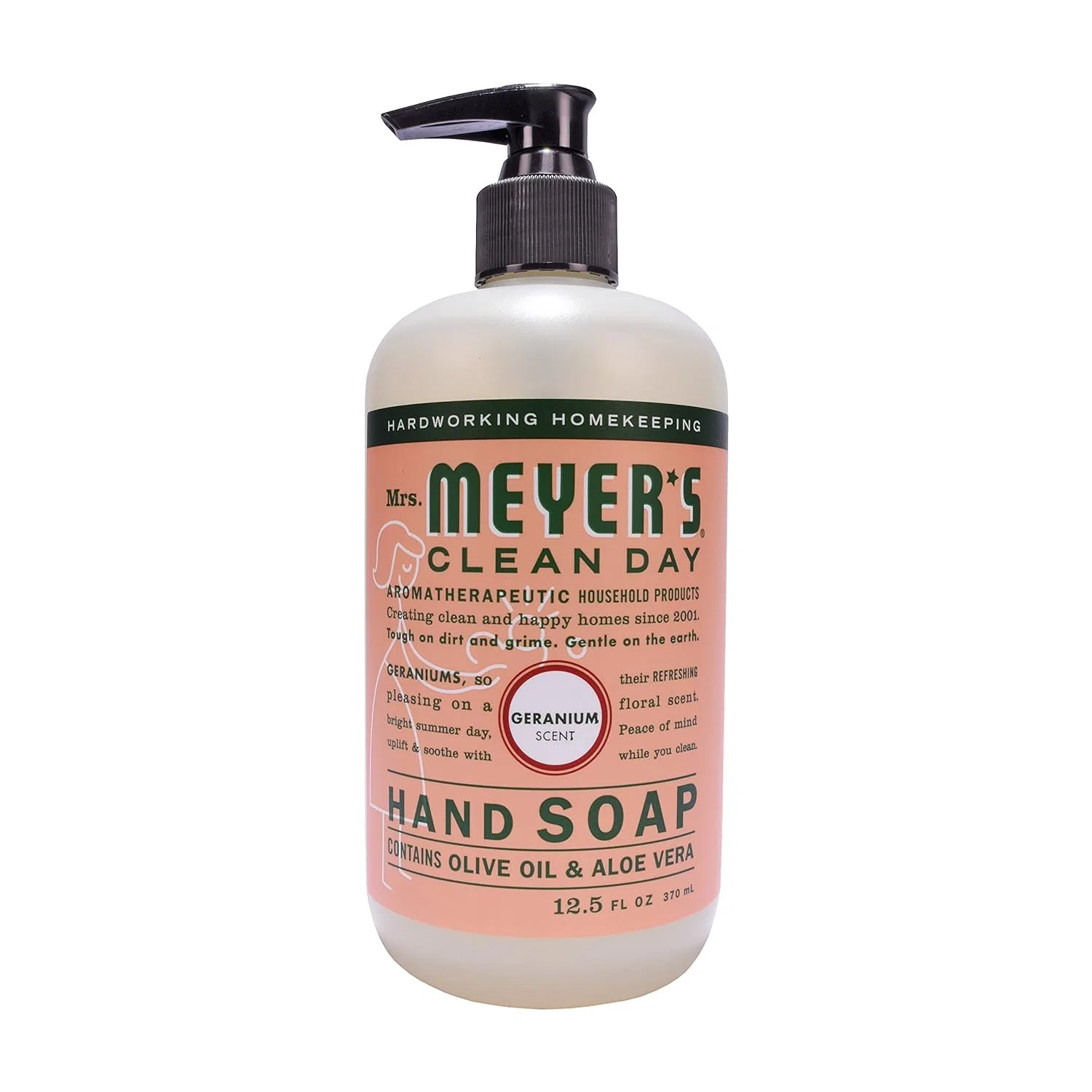 Жидкое мыло для рук Mrs. Meyers Clean Day с ароматом герани Mrs. Meyer'S — фото 2