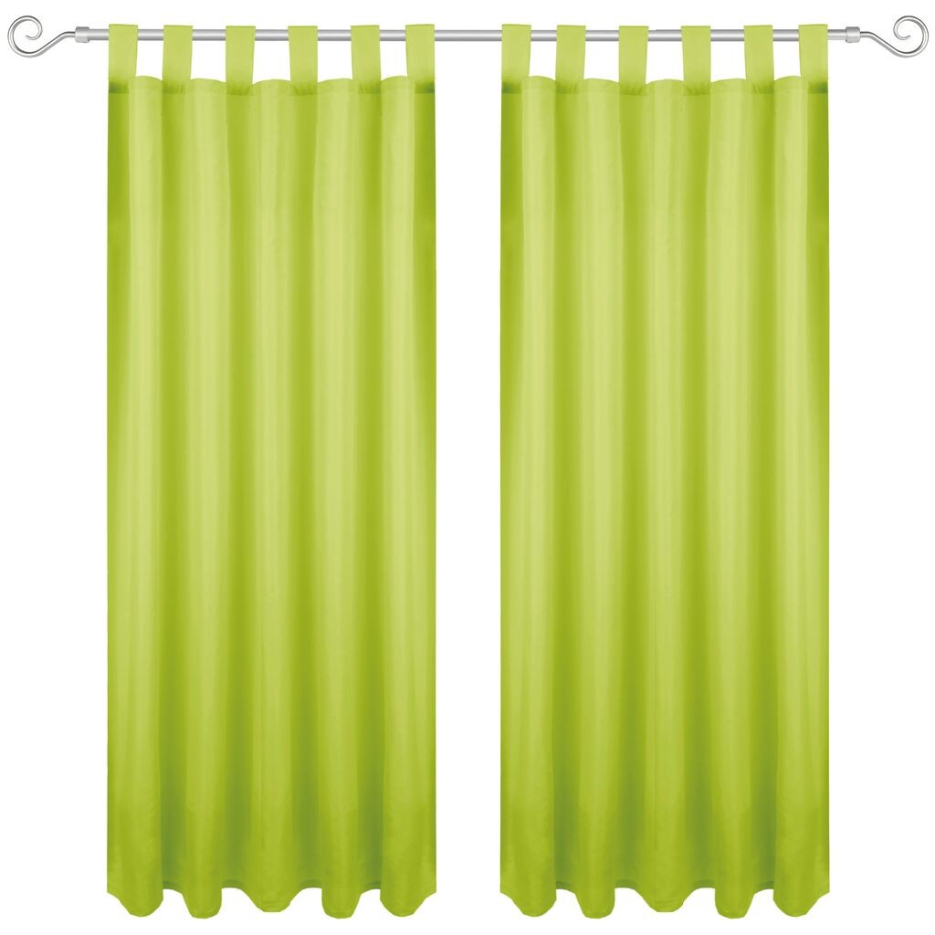 

Штора с рюшной лентой Bestgoodies, зеленый