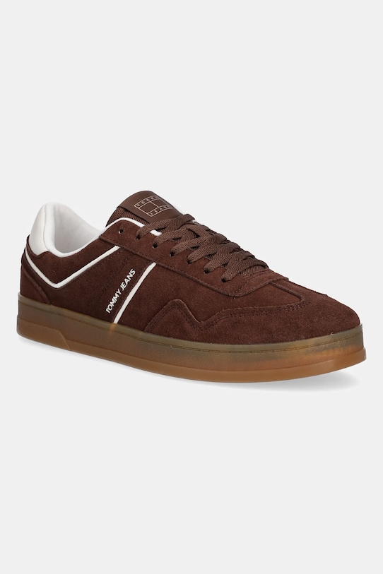 

Замшевые кроссовки The Greenwich Suede Tommy Jeans, коричневый