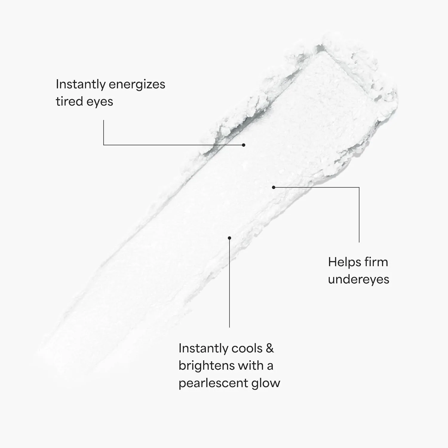 TULA Skin Care Spresso бальзам для кожи вокруг глаз с кофеином, увлажняющий, против темных кругов, 10 г, Iced - Pearlescent Glow — фото 2