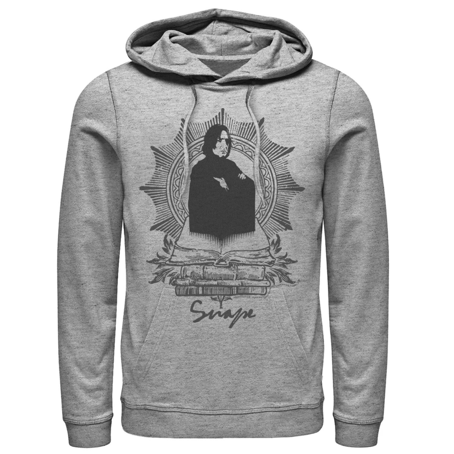 

Мужской пуловер с капюшоном и рисунком Snape Books Portrait Harry Potter