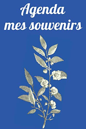 

agenda - mes souvenirs: agenda 150 pages pour vos souvenirs ;intérieur noir et blanc avec papier blanc (French Edition)