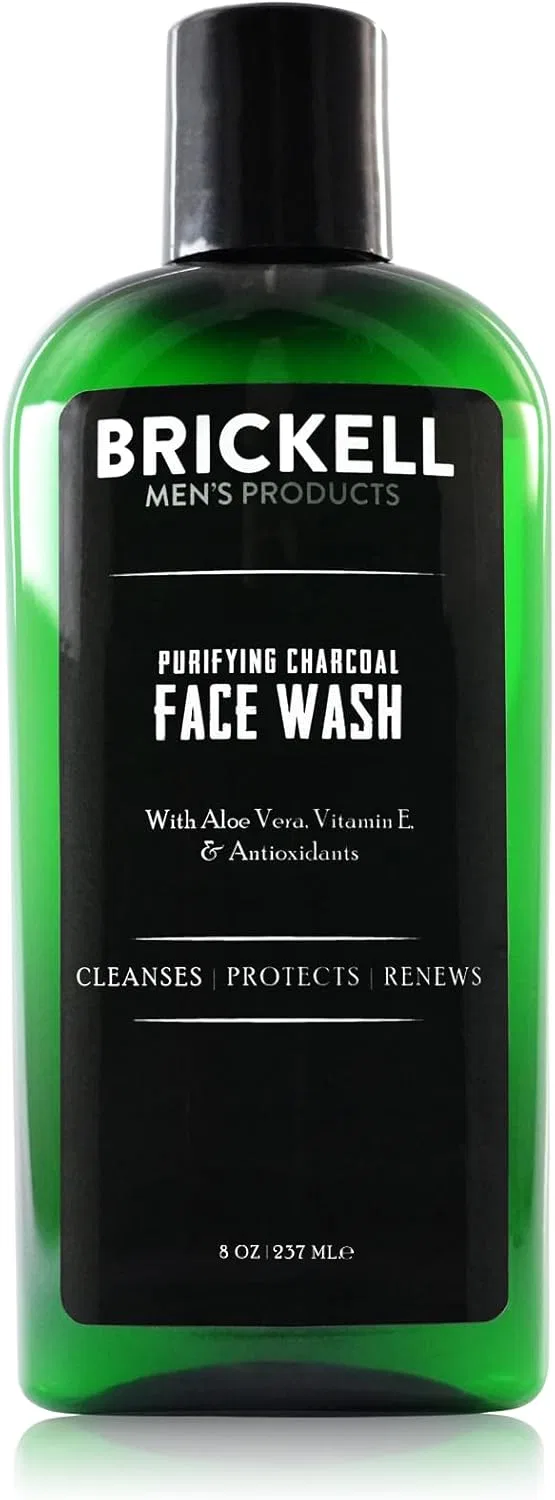 Гель для умывания с активированным углем Brickell Men’s Products, 237 мл