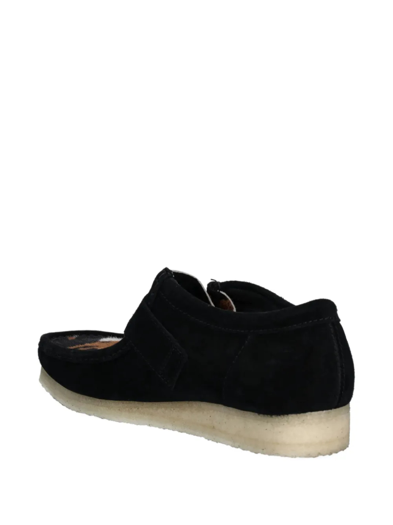 Лоферы с пряжками и леопардовым принтом Clarks Originals, черный — фото 4