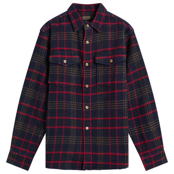 

Пиджак с большими карманами Pendleton, синий клетчатый