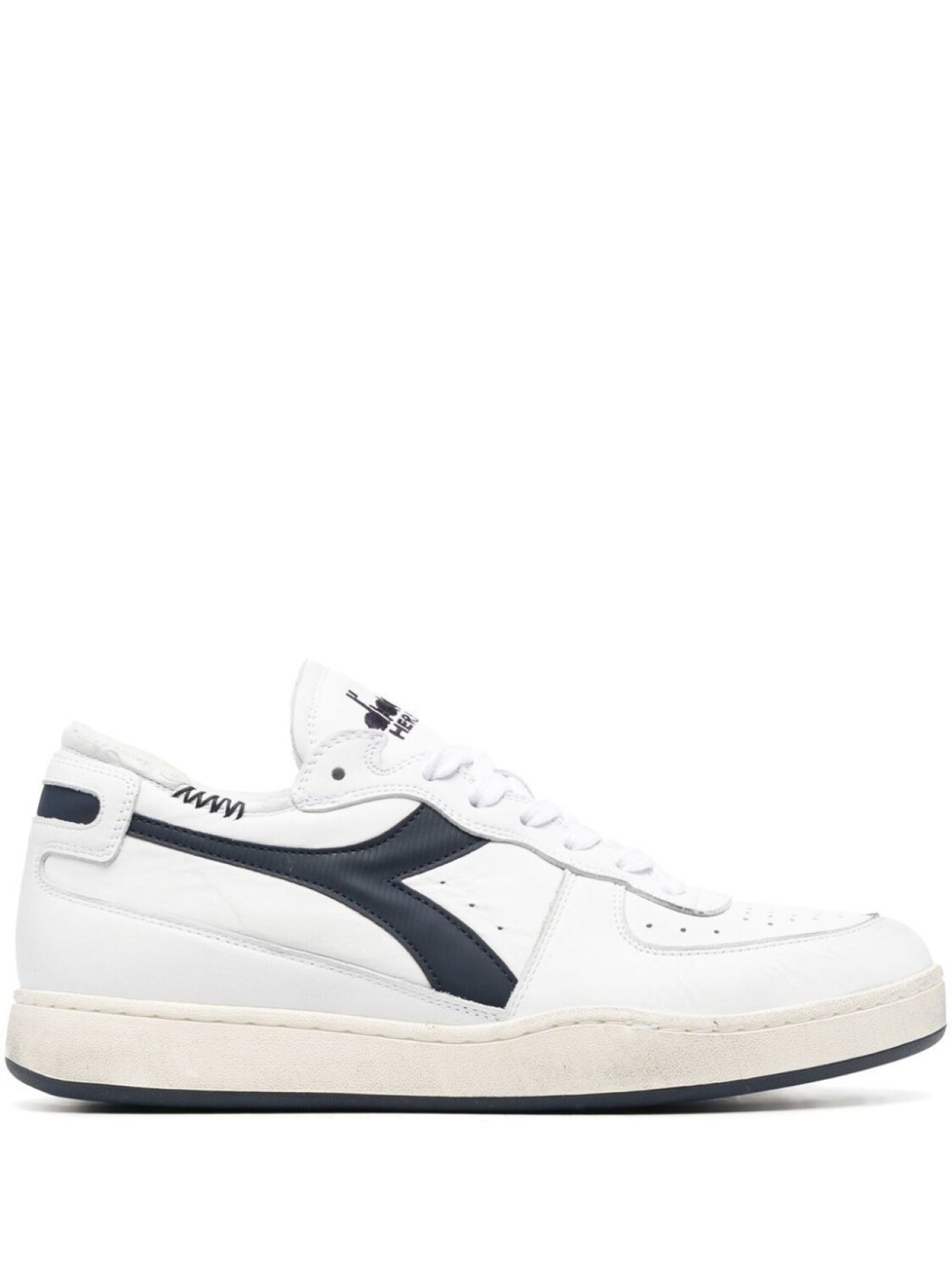 

Кроссовки в стиле колор-блок Diadora, белый