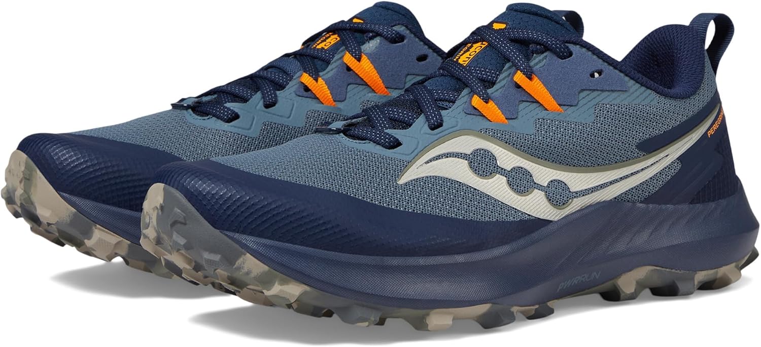 

Мужские кроссовки для трейлового бега Saucony Peregrine 14, темно-синий