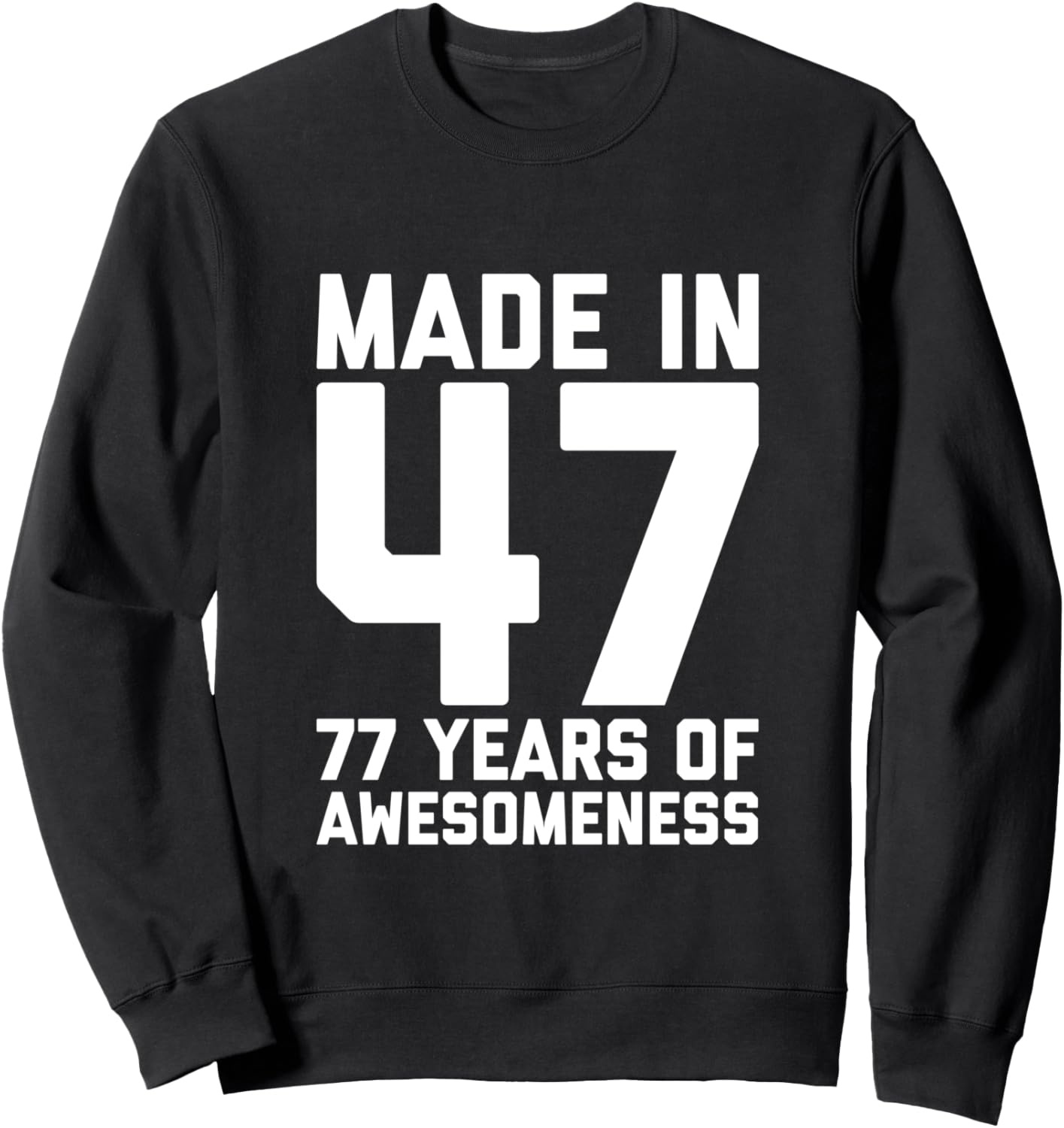 

Футболки на 77-летие для женщин, подарки на 77-летие для мужчин: толстовка, толстовка, черная 77Th Birthday Gift Ideas For Men, Women, And 77 Year Olds, Черный, Футболки на 77-летие для женщин, подарки на 77-летие для мужчин: толстовка, толстовка, черная 