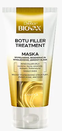 

BIOVAX Glamorous Botu Fill Лечебная маска для волос 150 мл Oceanic Spółka Akcyjna