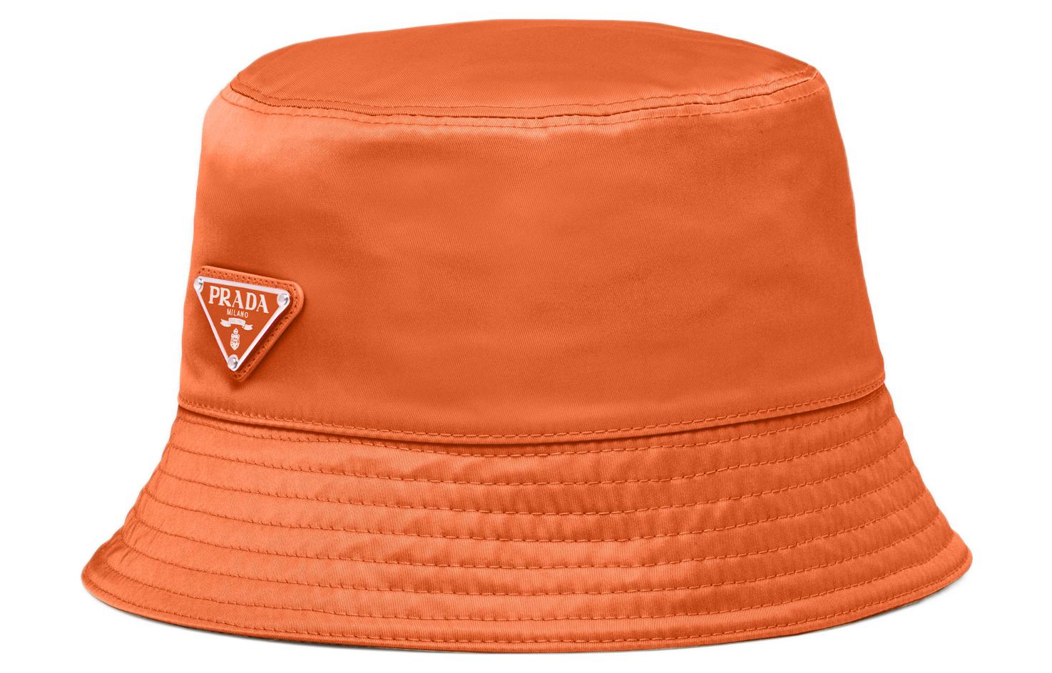

Re Nylon Ведро Шляпа Женская Оранжевая PRADA