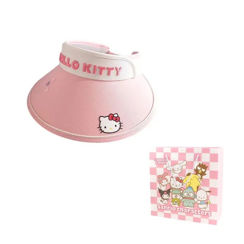 

Sanrio Детская солнцезащитная шапка из полиэстера, Hello Kitty Sun Protection Hat
