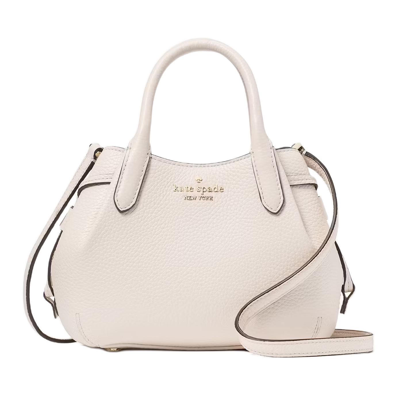

Сумка через плечо dumpling litchi grain leather, кросс-боди, мини-клатч женский ecru Kate Spade, Set (Bag+Dust Bag)