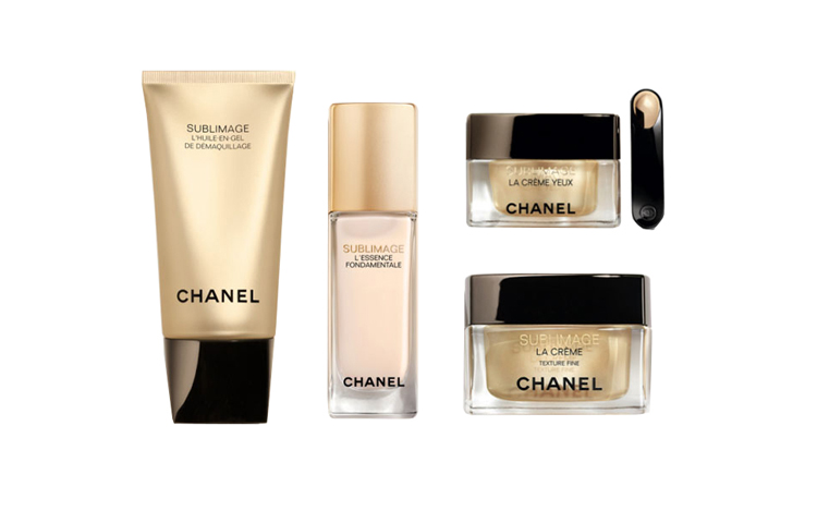 CHANEL Luxury style essence golden brick luxury box набор для ухода за кожей увлажняющий, очищающий, увлажняющий комплект из 4 предметов — фото 2