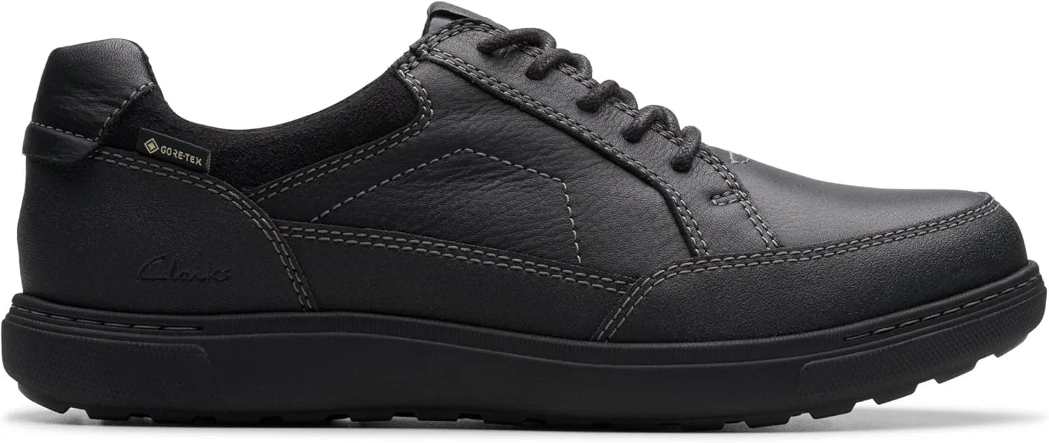 Мужские туфли Clarks Mapstone Logtx, черный/черный — фото 2
